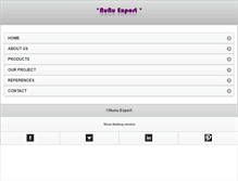 Tablet Screenshot of nunuexport.com